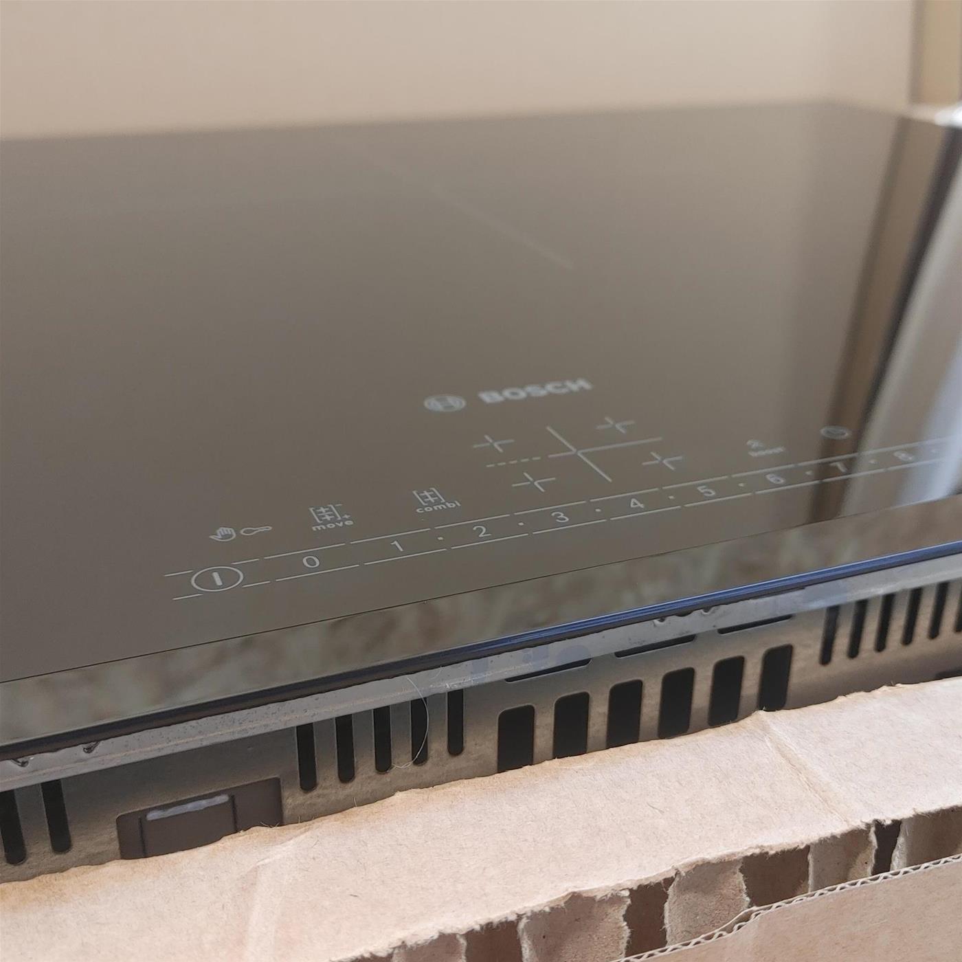 Piano cottura Bosch Serie 6 PVS831FB5E Nero Da incasso 80 cm Piano cottura a induzione 4 Fornello(i))