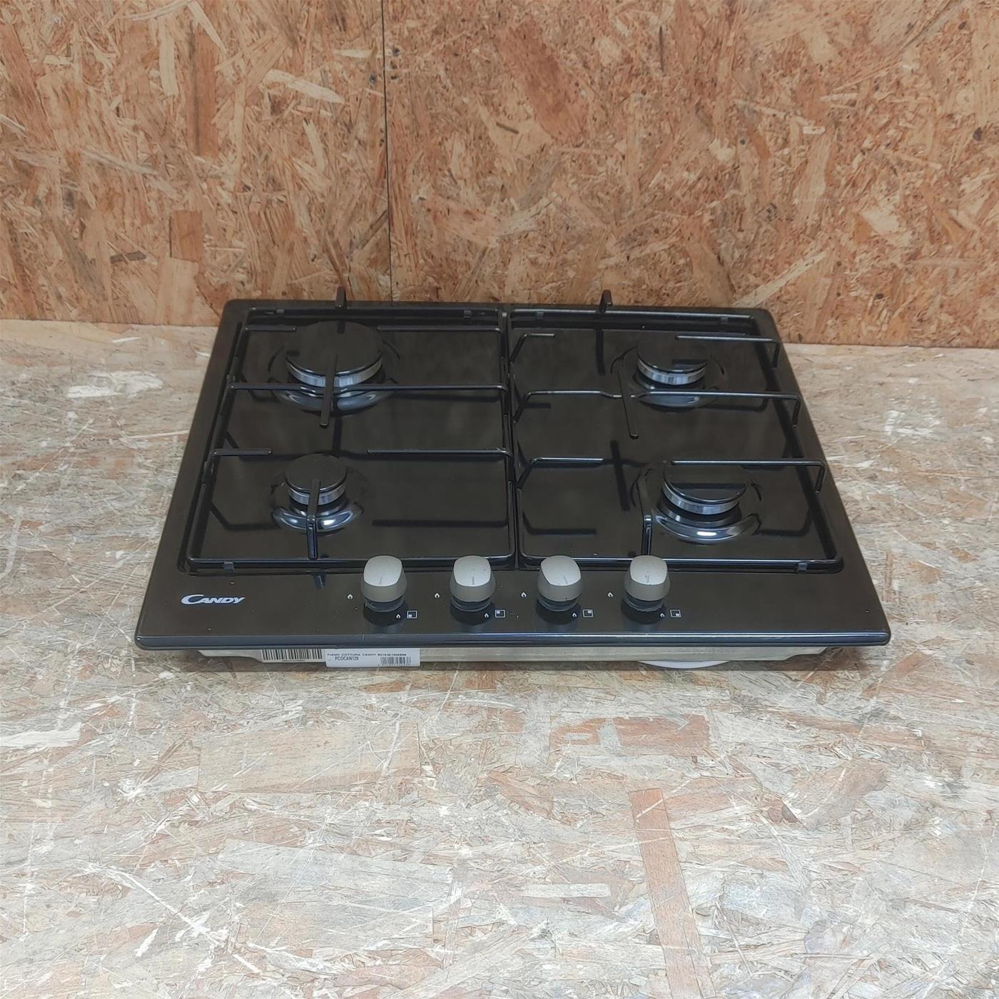 Piano cottura Candy Idea CHW6BRBB Gas 4 Fuochi 60 cm