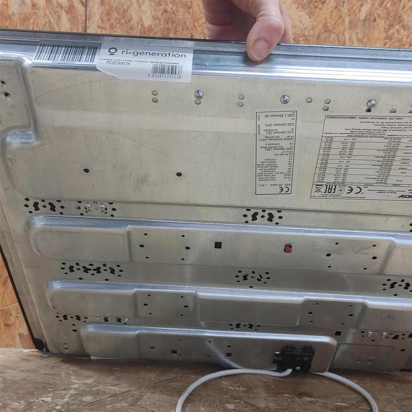 Piano cottura Candy Idea CHW6BRBB Gas 4 Fuochi 60 cm