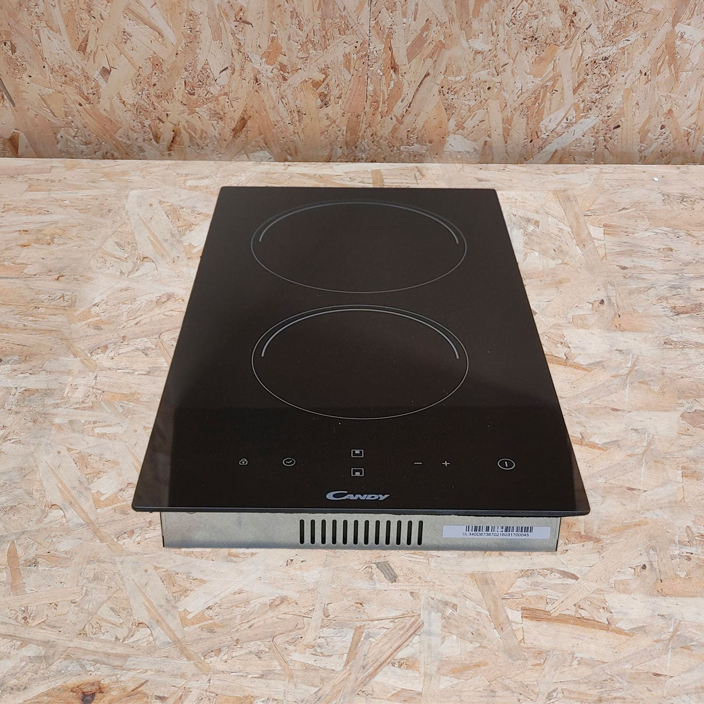 Candy Timeless CDH 30 Nero Da incasso 28.8 cm Ceramica 2 Fornello(i)