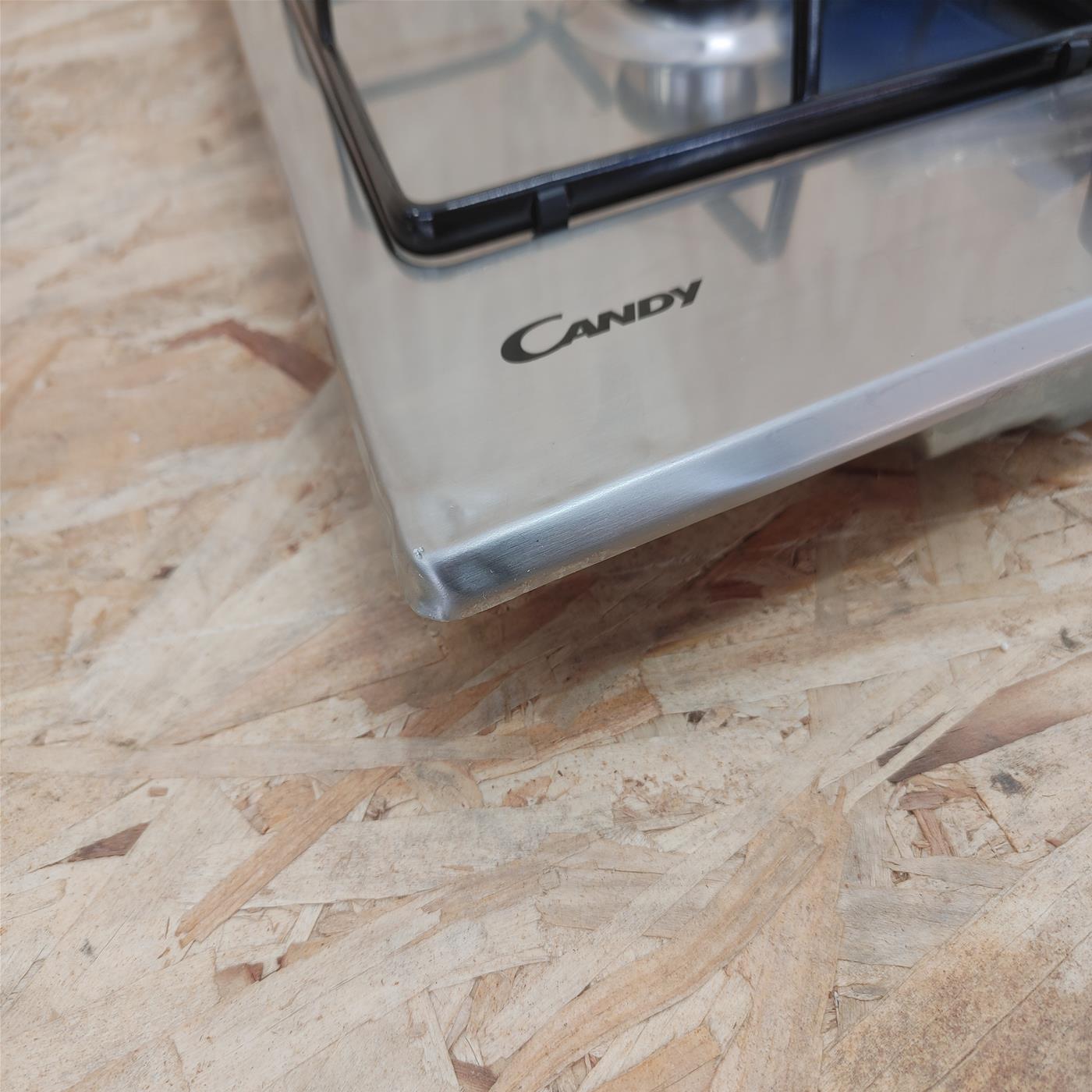 Candy Timeless CEL7P4WX Stainless steel Da incasso 74.5 cm Gas 5 Fornello(i)