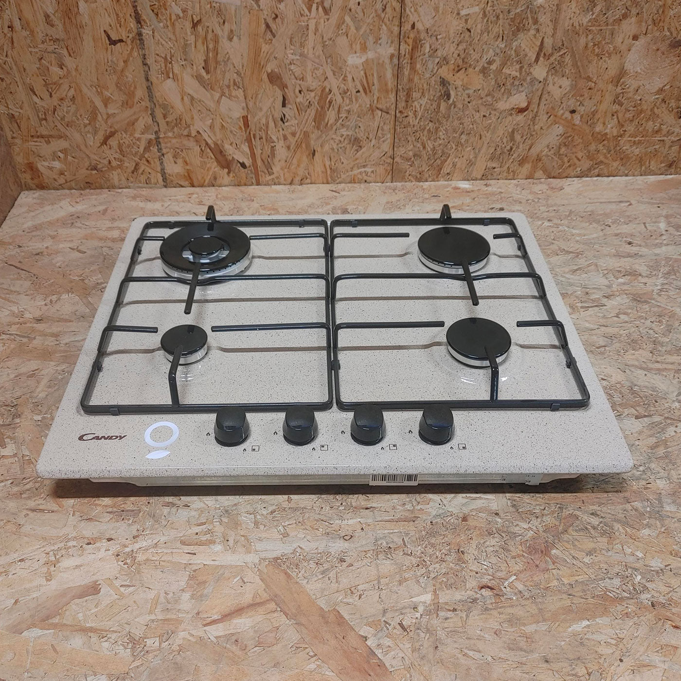 Candy Classic CHW6BRAV4WGT Avena Da incasso 59 cm Gas 4 Fornello(i)