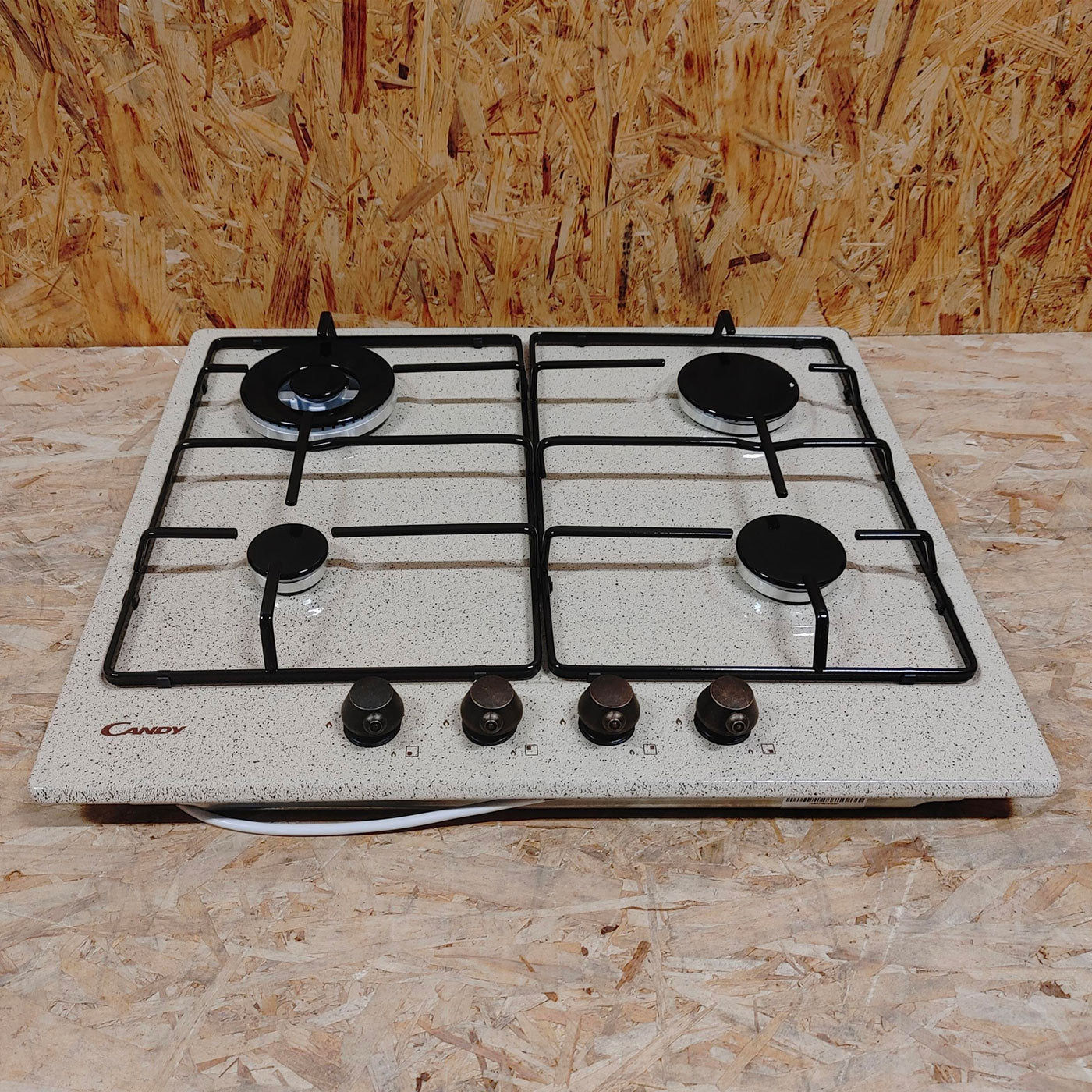 Candy Classic CHW6BRAV4WGT Avena Da incasso 59 cm Gas 4 Fornello(i)