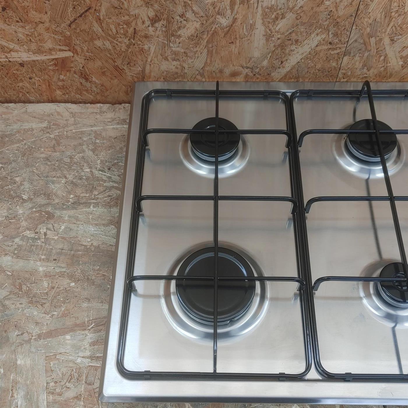 Piano cottura Electrolux Serie 300 KGS6404SX a gas 60cm