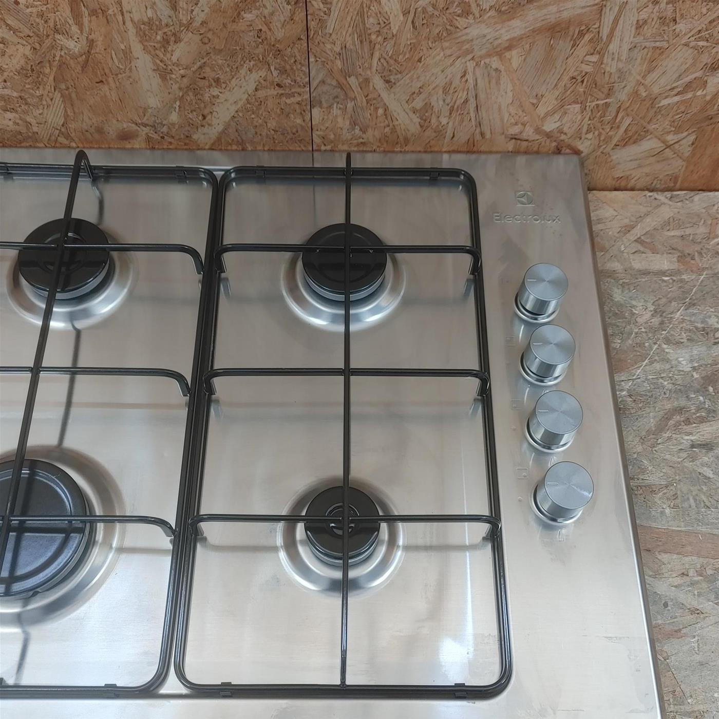 Piano cottura Electrolux Serie 300 KGS6404SX a gas 60cm