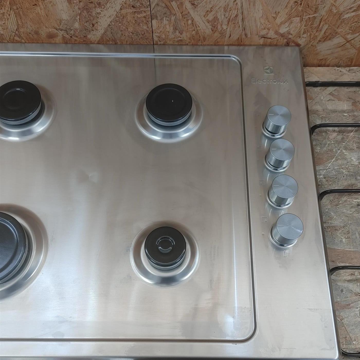 Piano cottura Electrolux Serie 300 KGS6404SX a gas 60cm