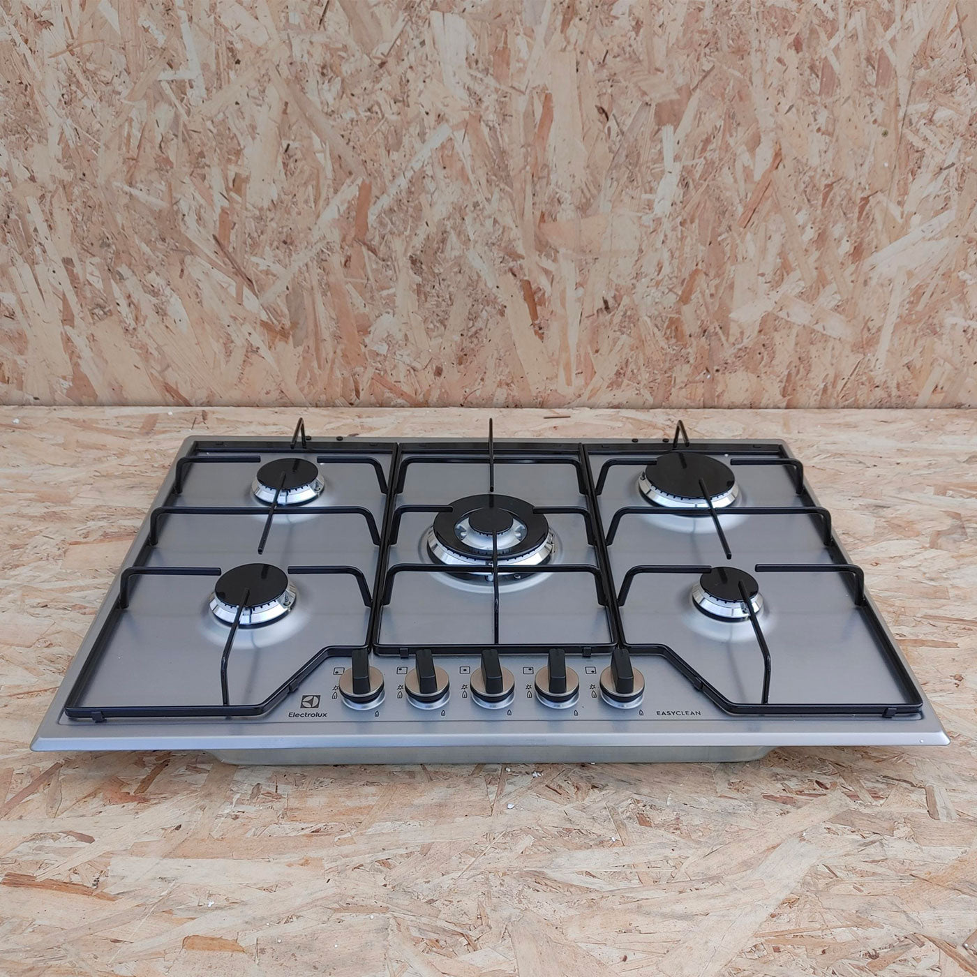 Electrolux KGS7534XX Acciaio inossidabile Da incasso 74 cm Gas 5 Fornello(i)