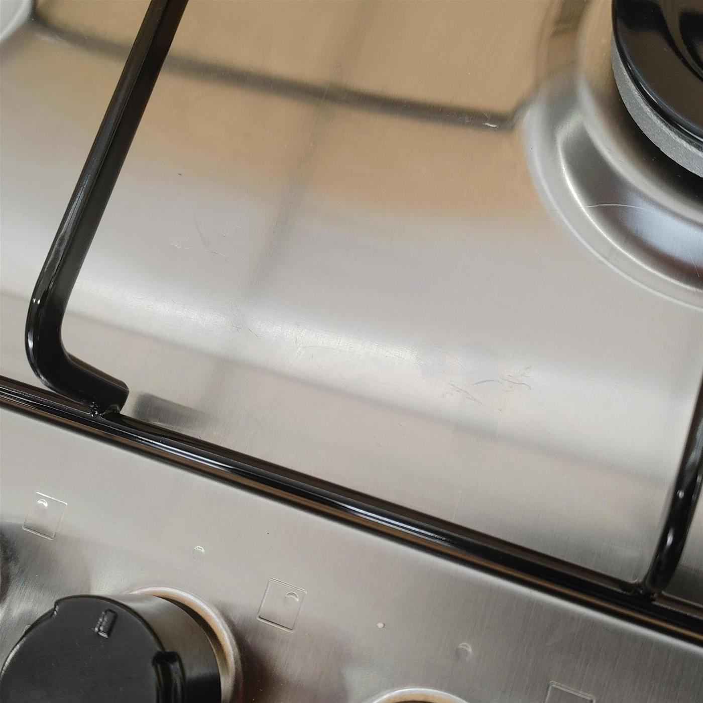 Electrolux EGS6414X piano cottura Stainless steel Da incasso 60 cm Gas 4 Fornello(i)