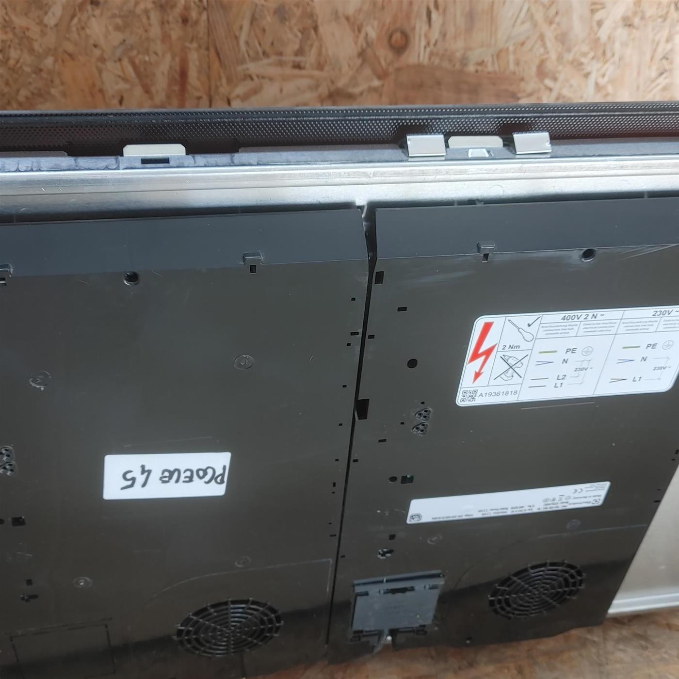 Electrolux EIS82449C Nero Incasso 80 cm Piano cottura a induzione 4 zona(e)