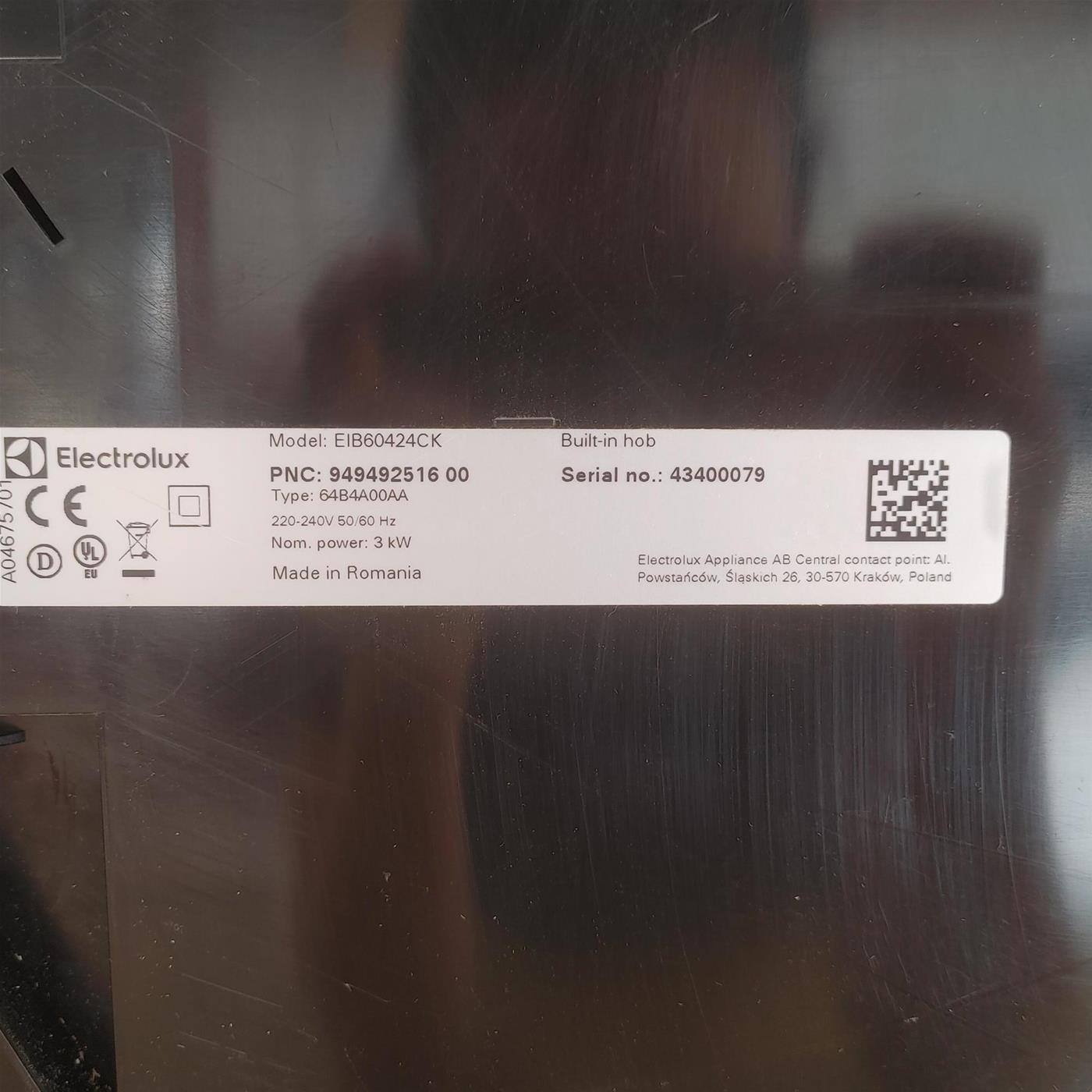 Piano Cottura Electrolux Serie 300 EIB60424CK a induzione