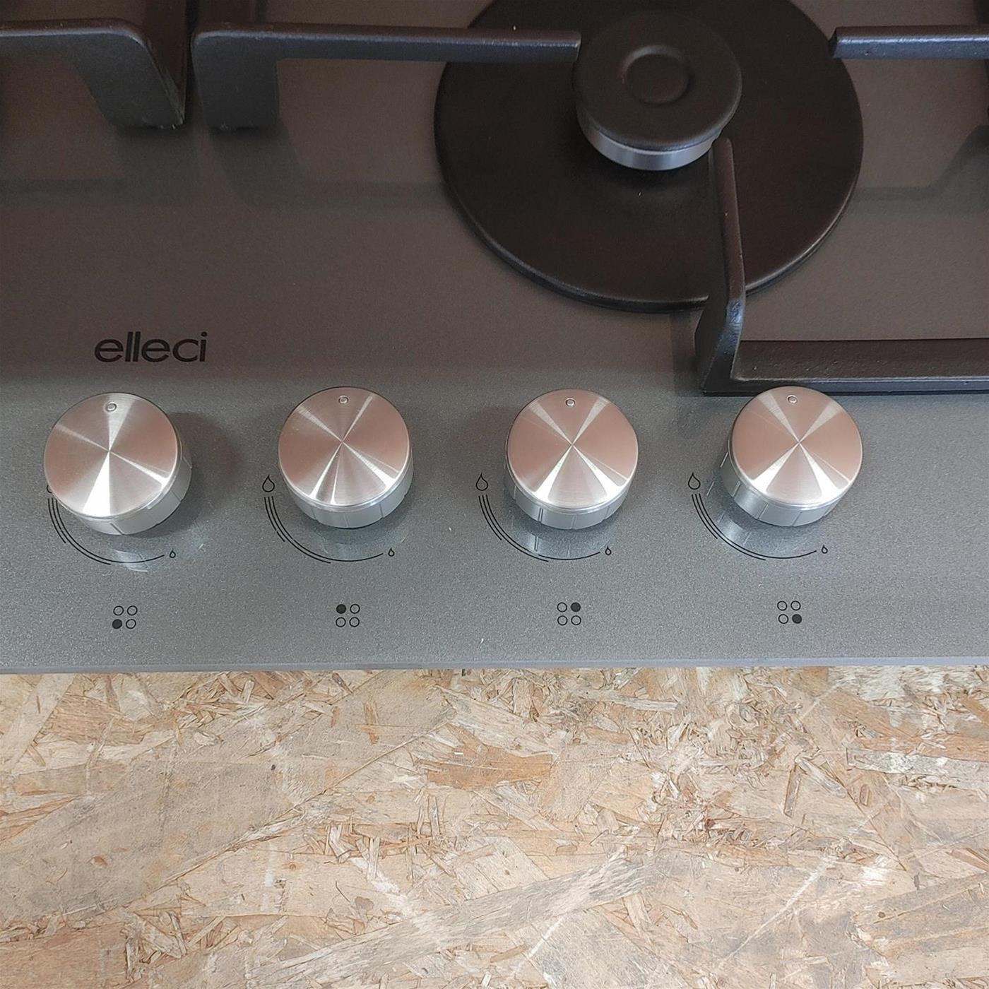 Elleci QUADRO 60 Quadro Piano cottura a gas cm. 60 - DARKGREY