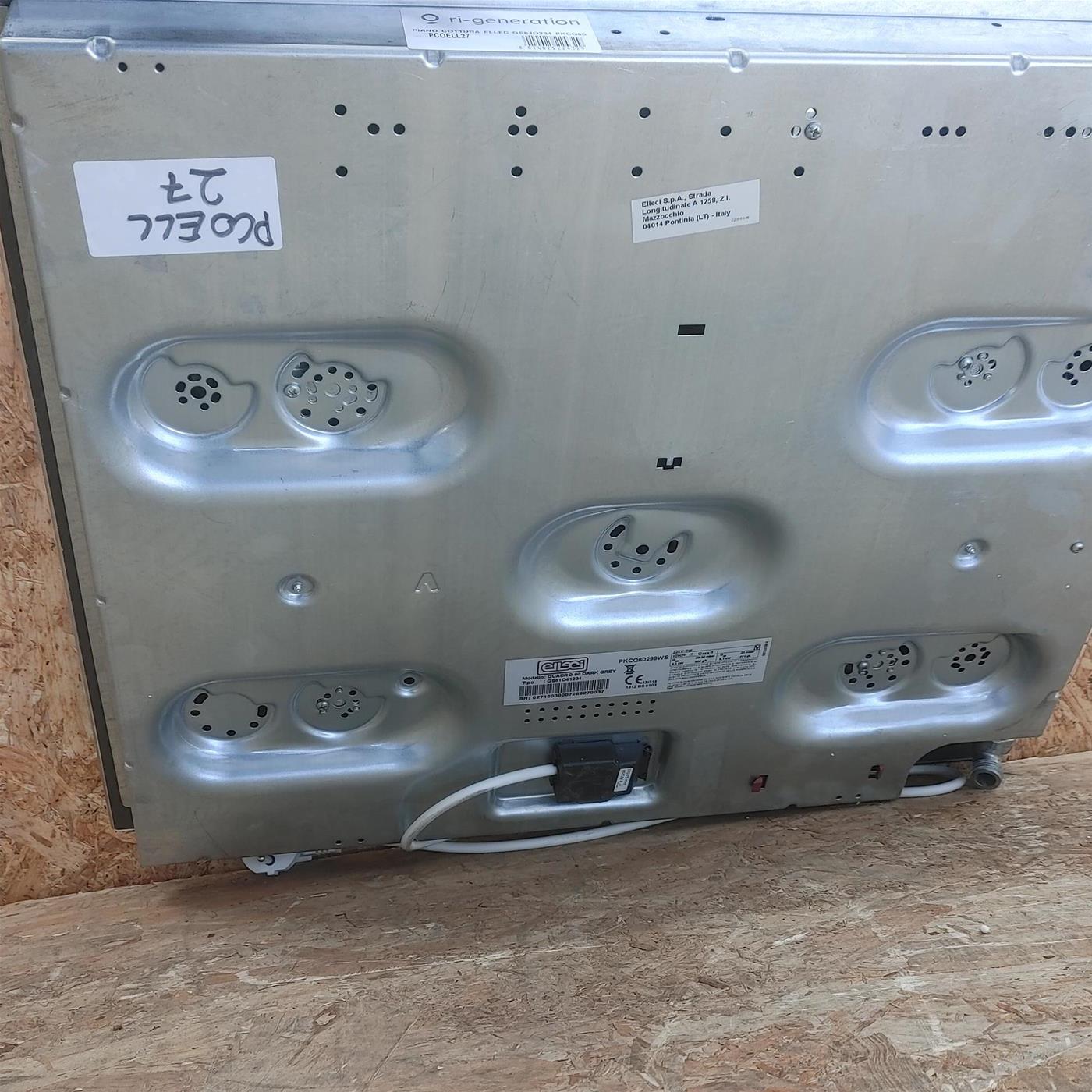 Elleci QUADRO 60 Quadro Piano cottura a gas cm. 60 - DARKGREY