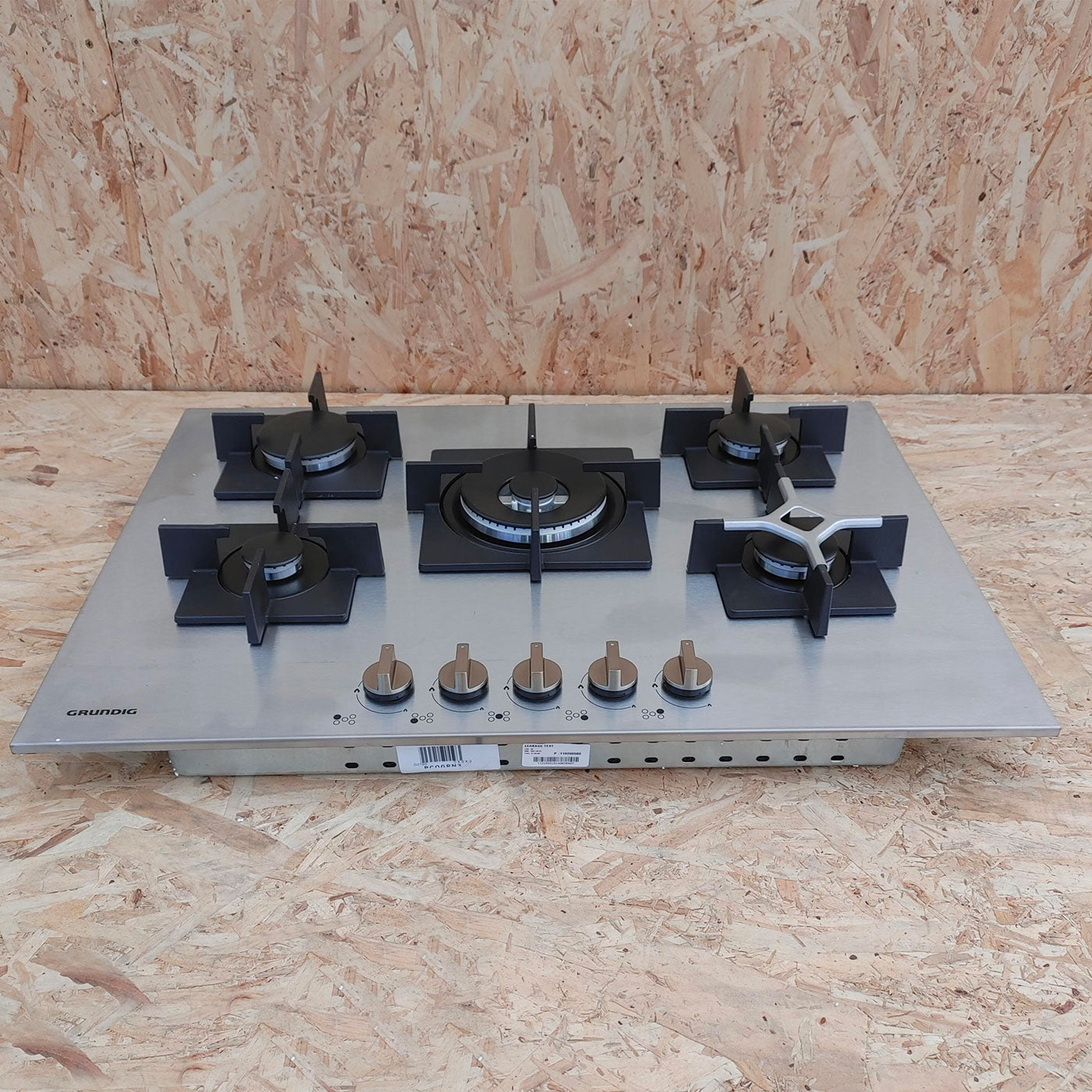 Piano cottura GRUNDIG GIGF7235220X a gas 4 fuochi