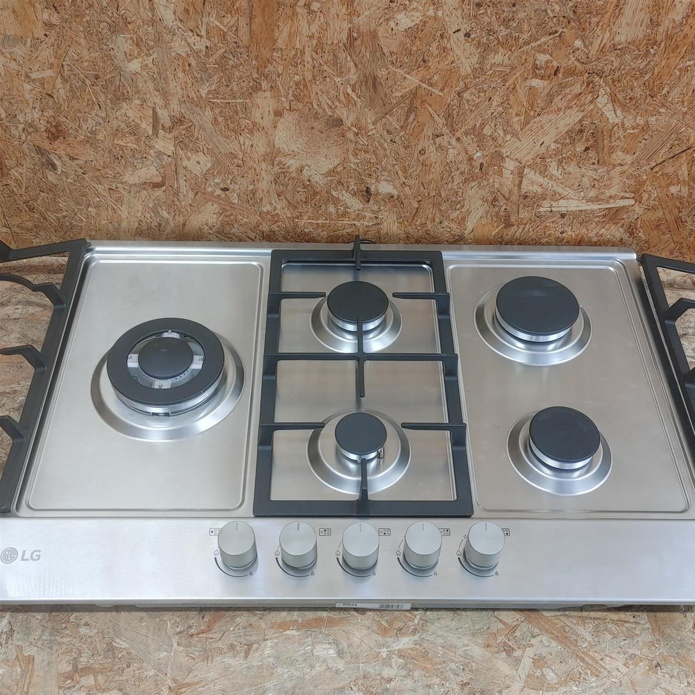 Piano cottura a gas LG CBGZ3016S 5 fuochi