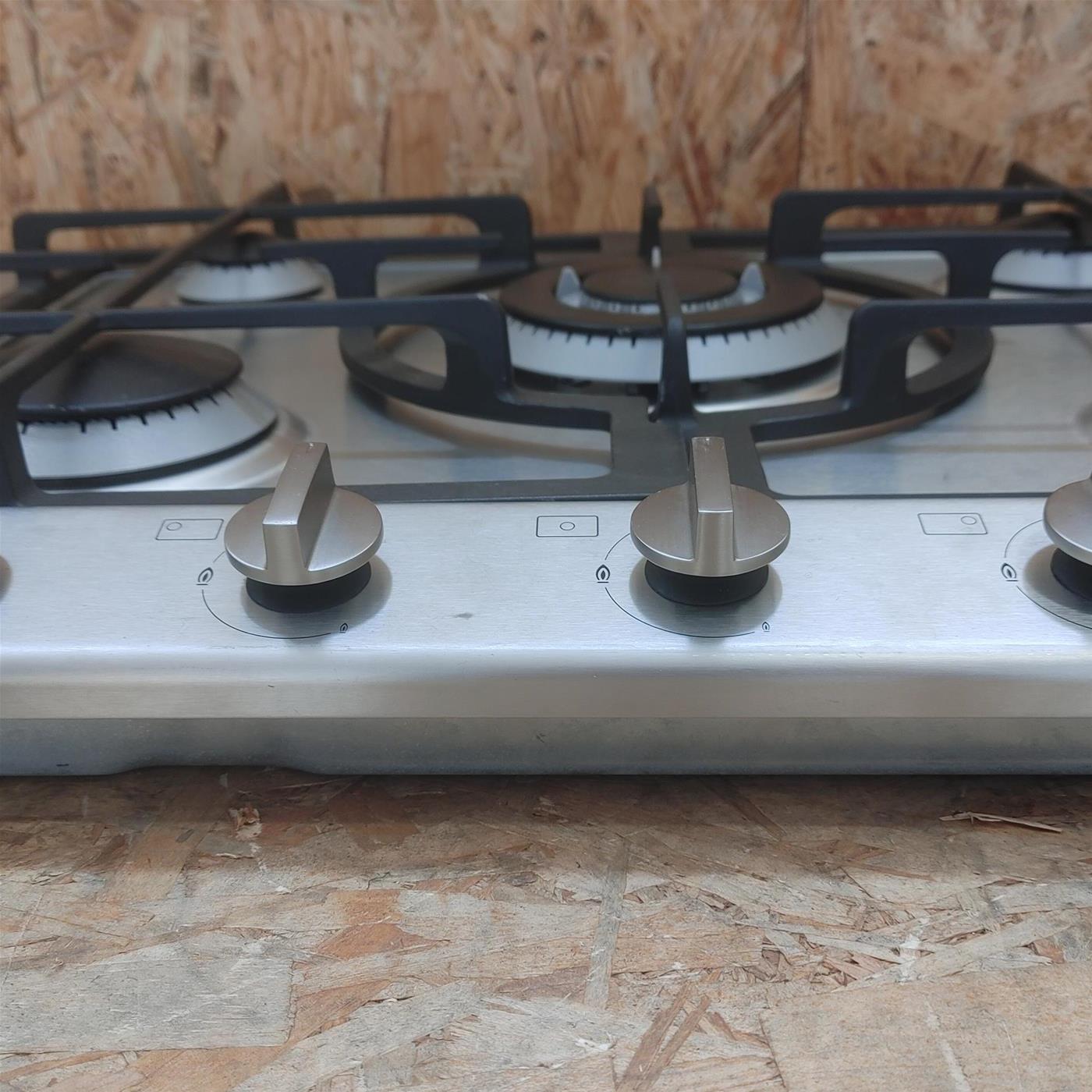 Miele KM 2033 G piano cottura Acciaio inossidabile Da incasso 75 cm Gas 5 Fornello(i)