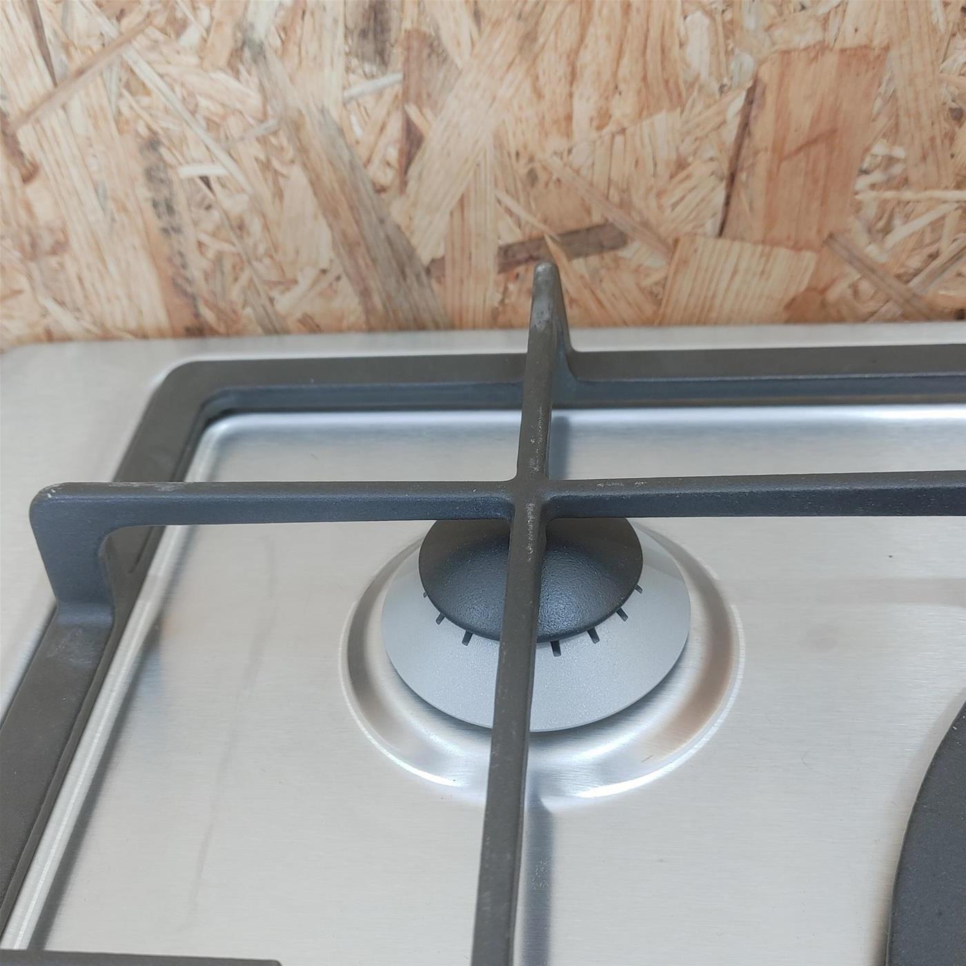 Miele KM 2033 G piano cottura Acciaio inossidabile Da incasso 75 cm Gas 5 Fornello(i)
