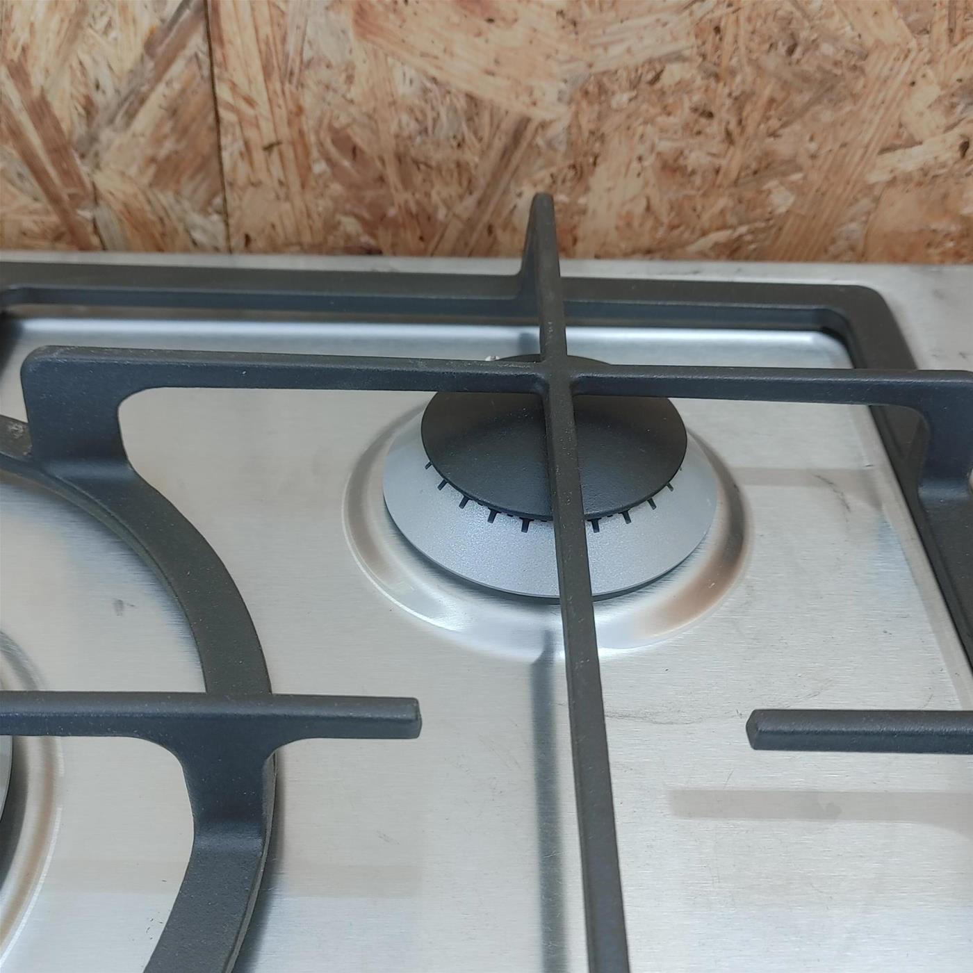 Miele KM 2033 G piano cottura Acciaio inossidabile Da incasso 75 cm Gas 5 Fornello(i)