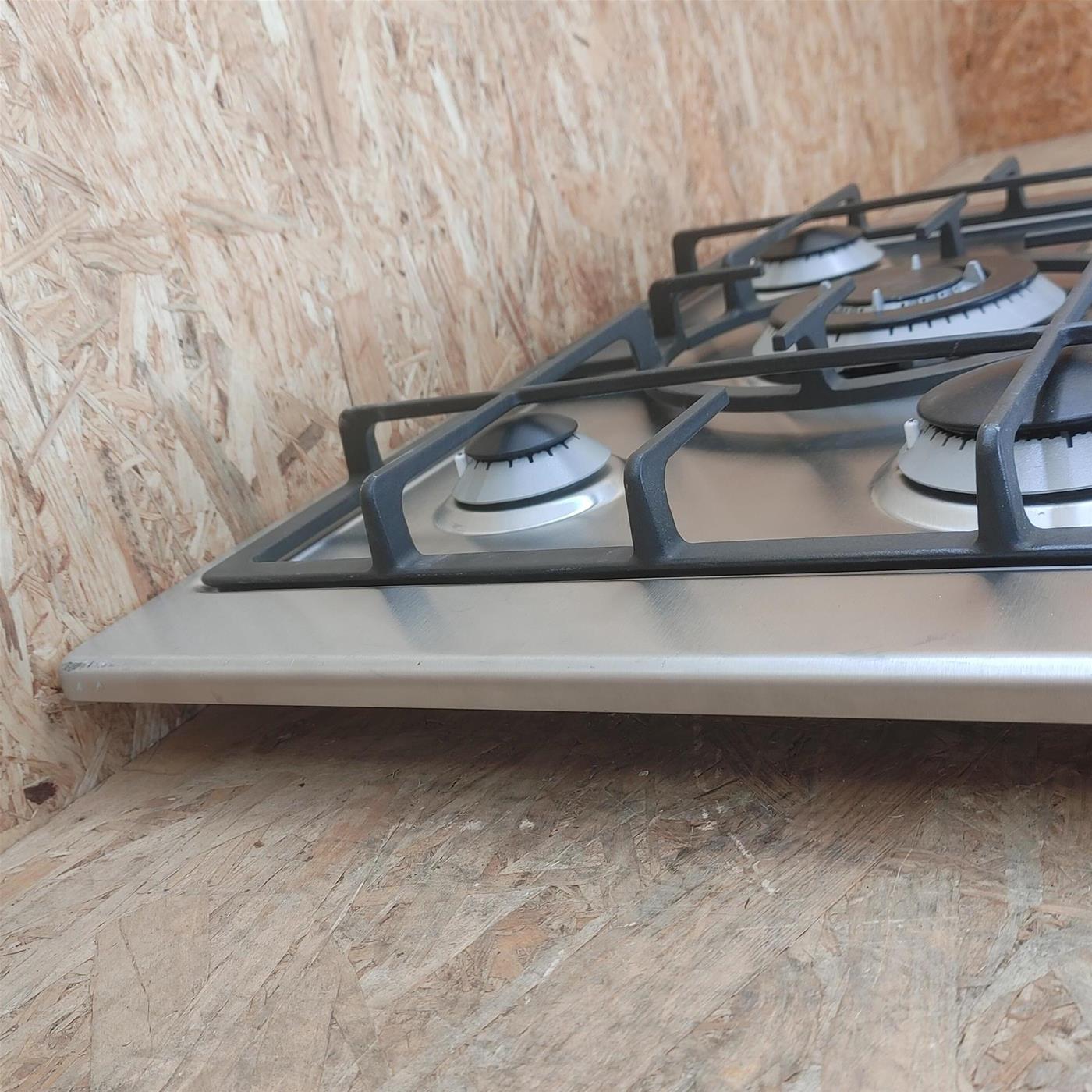 Miele KM 2033 G piano cottura Acciaio inossidabile Da incasso 75 cm Gas 5 Fornello(i)