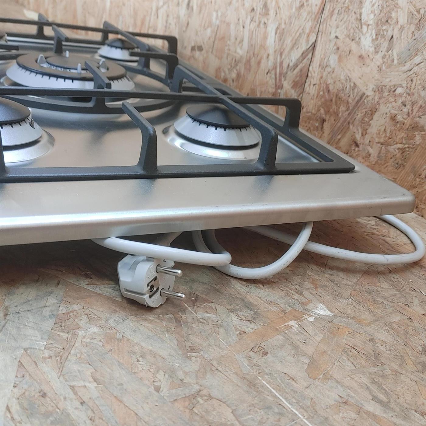 Miele KM 2033 G piano cottura Acciaio inossidabile Da incasso 75 cm Gas 5 Fornello(i)