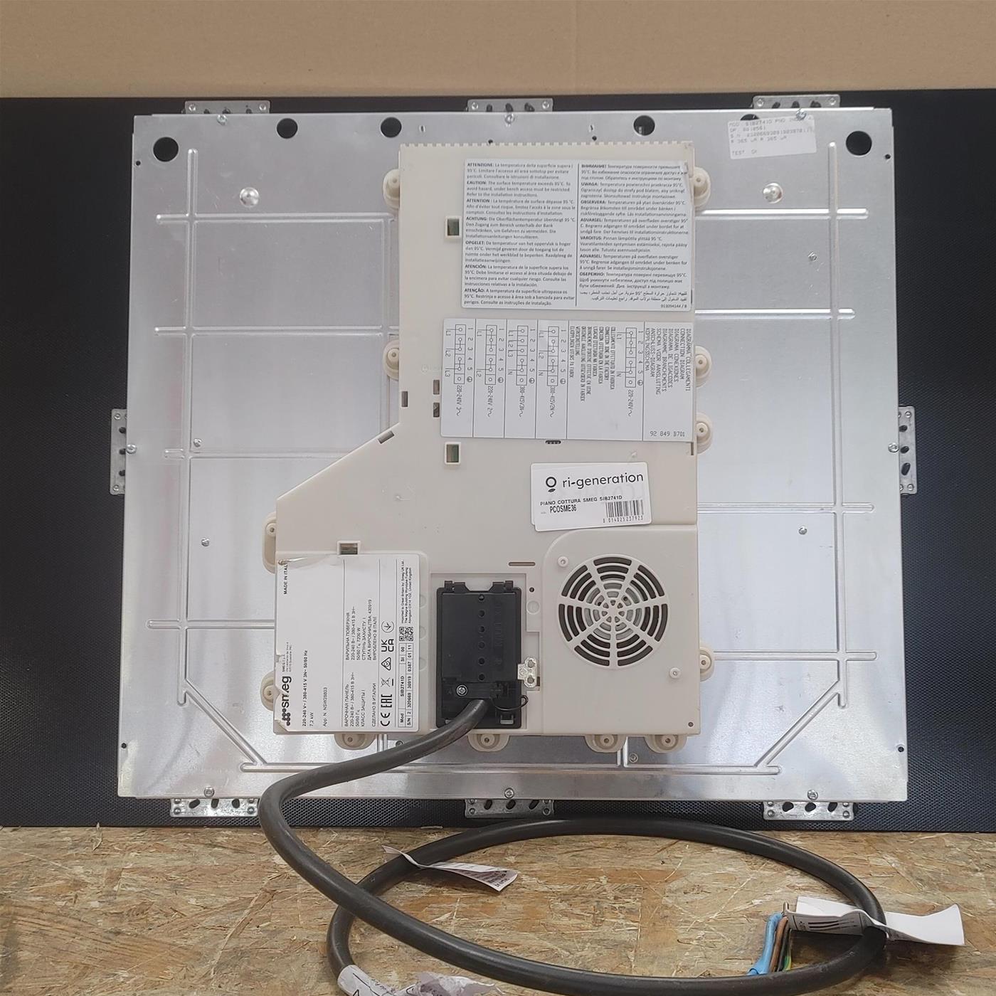 Piano cottura Smeg SIB2741D a induzione 4 zone cottura