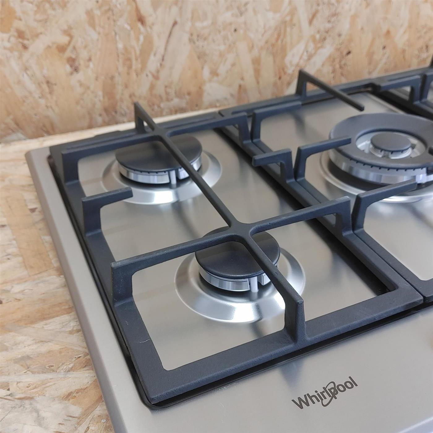 Whirlpool GMR 7522/IXL Acciaio inossidabile Da incasso 73 cm Gas 5 Fornello(i)
