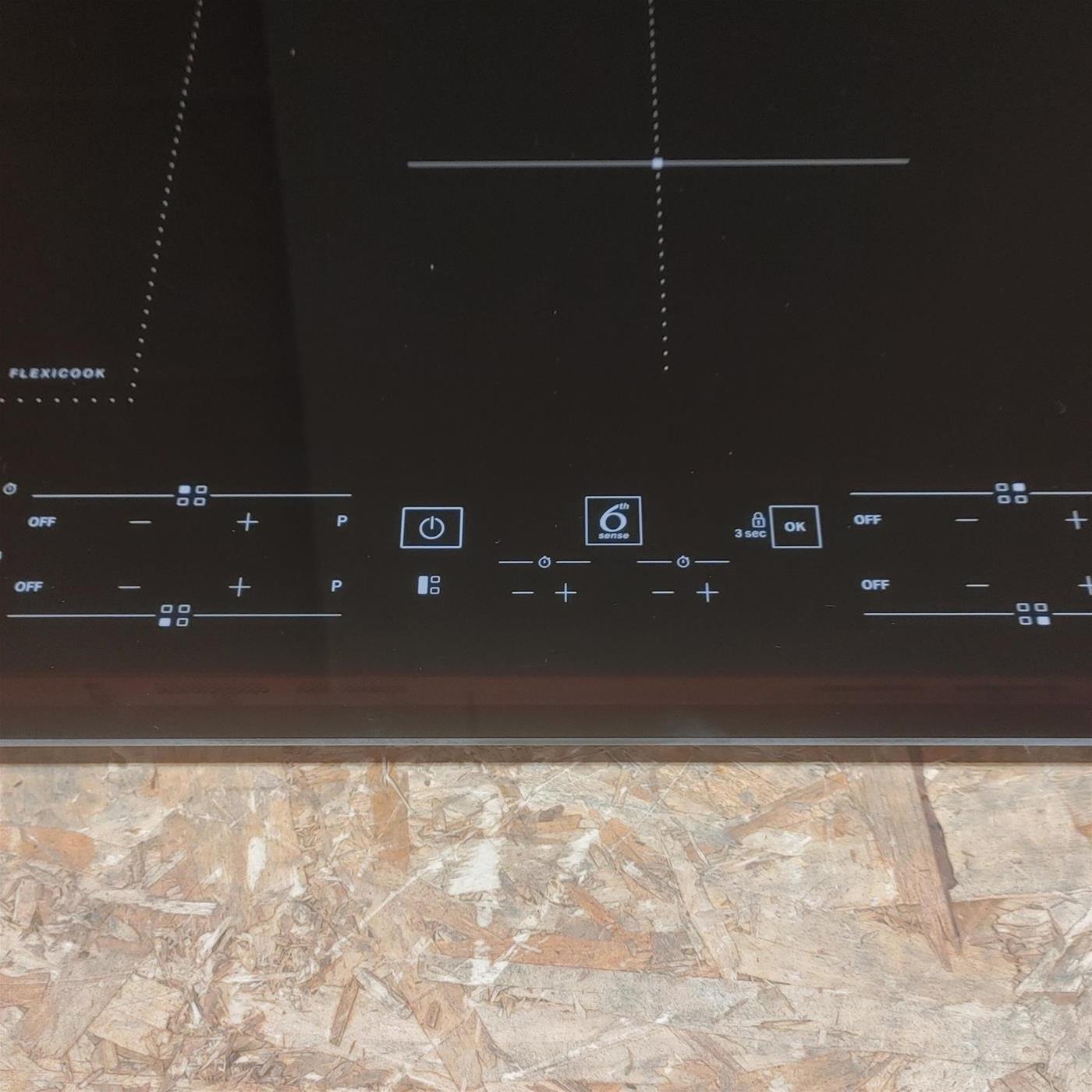 Piano cottura a induzione Whirlpool WL B2977 NE Nero Incasso 77 cm