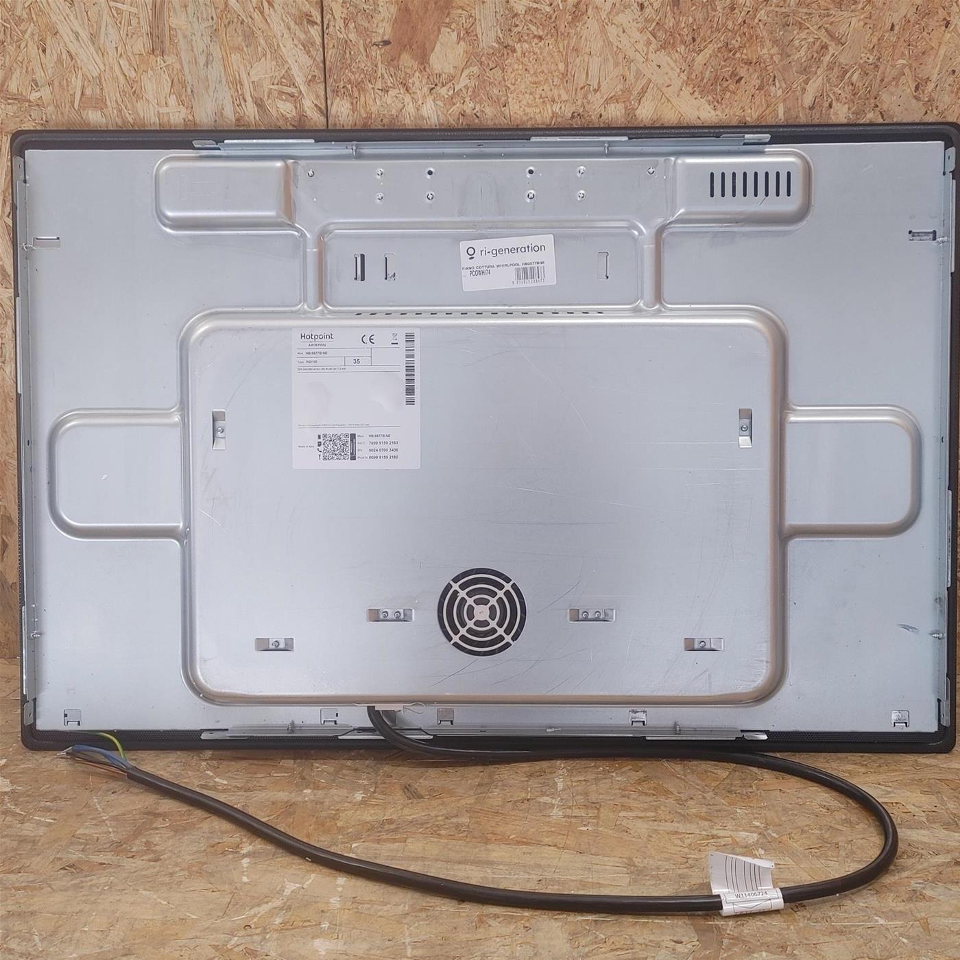 Hotpoint Piano cottura a induzione HB 0577B NE