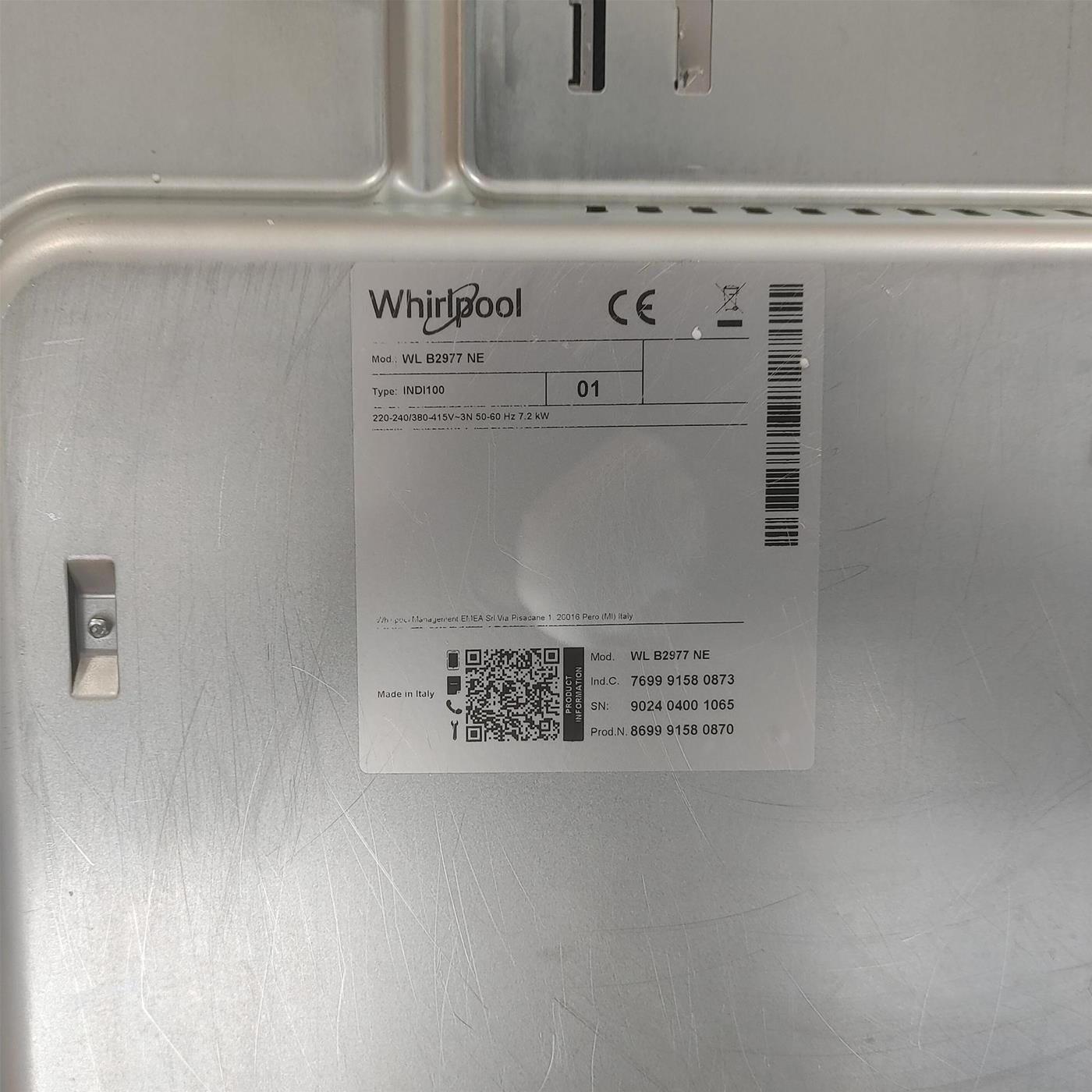 Piano Cottura Whirlpool WL B2977 NE Induzione