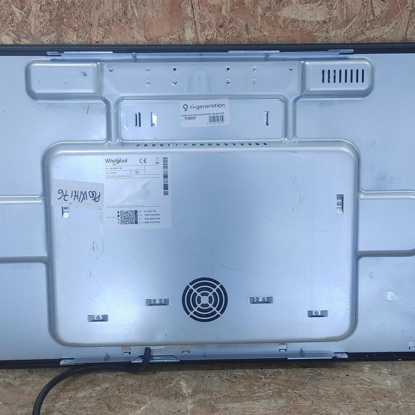 Whirlpool Piano Cottura Induzione WL B2977 NE