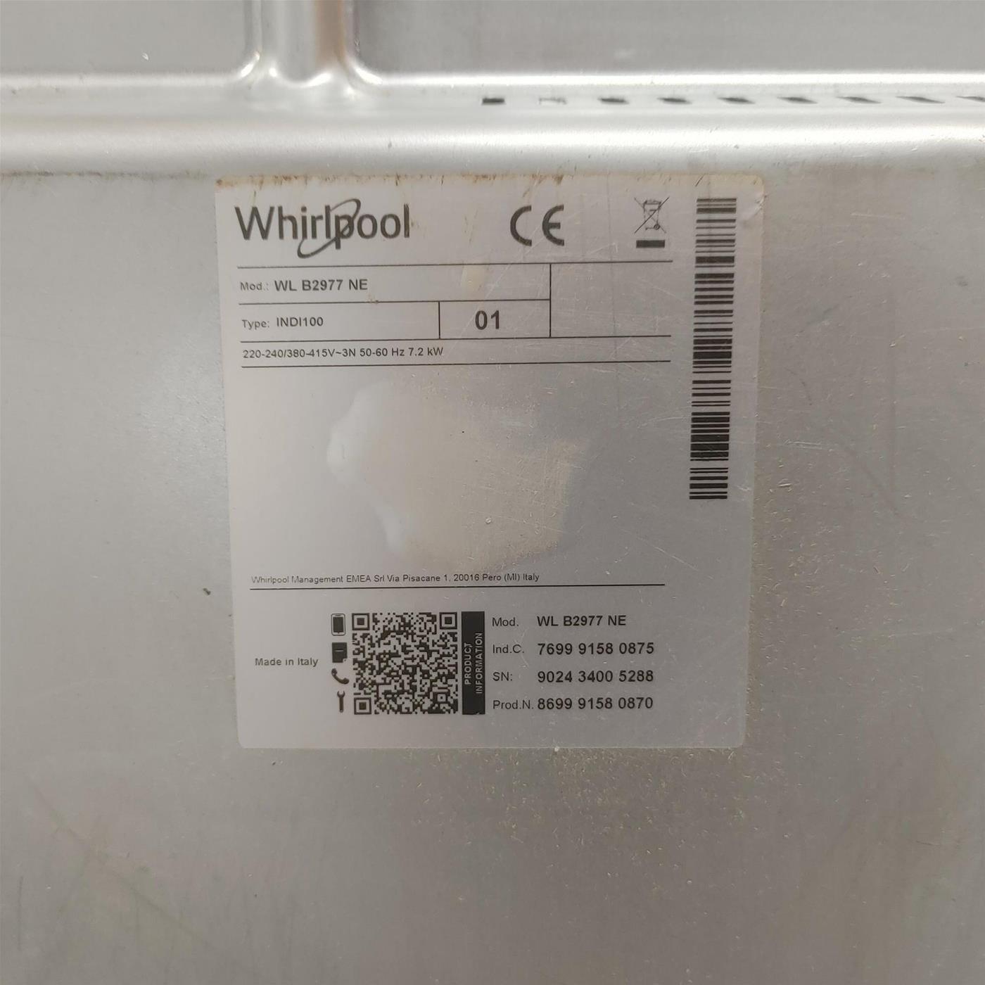 Piano Cottura Whirlpool WL B2977 NE Induzione