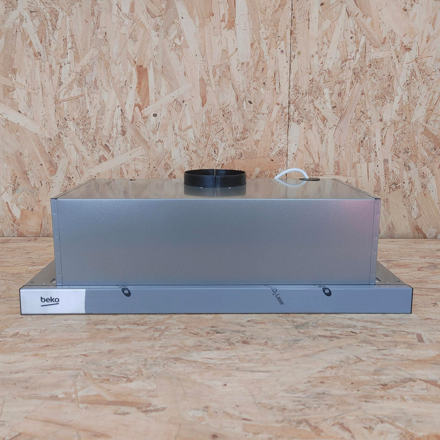 Beko HNT61110XH cappa aspirante Semintegrato (semincassato) Acciaio inossidabile 291 m³/h D