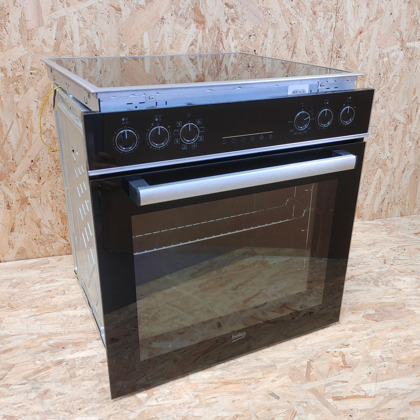 Beko BBUM13329X set di elettrodomestici Forno e Piano cottura in vetroceramica