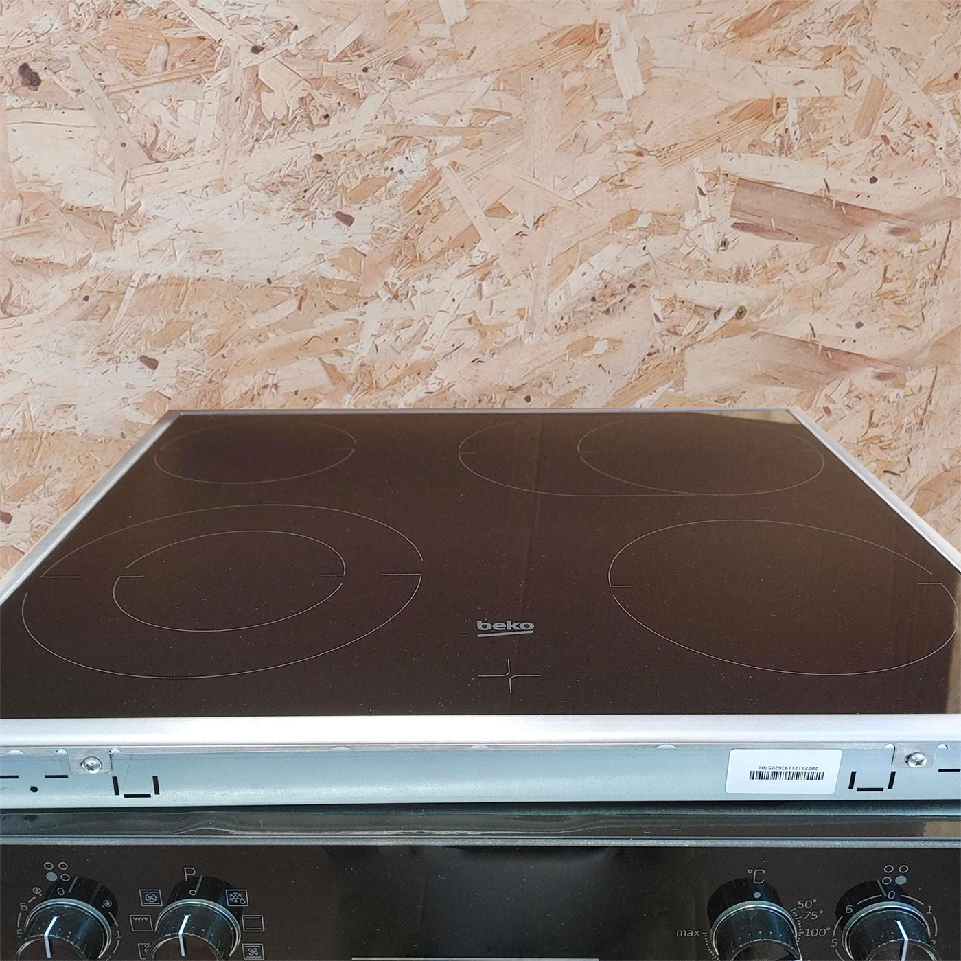 Beko BBUM13329X set di elettrodomestici Forno e Piano cottura in vetroceramica