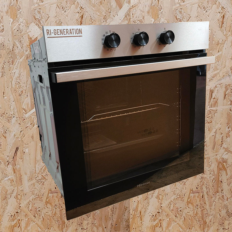 Hisense BI61111AX forno 77 L 3500 W A Nero, Grigio, Acciaio inossidabile