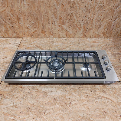 Whirlpool AKM 295/IX Acciaio inossidabile Da incasso Gas 3 Fornello(i)