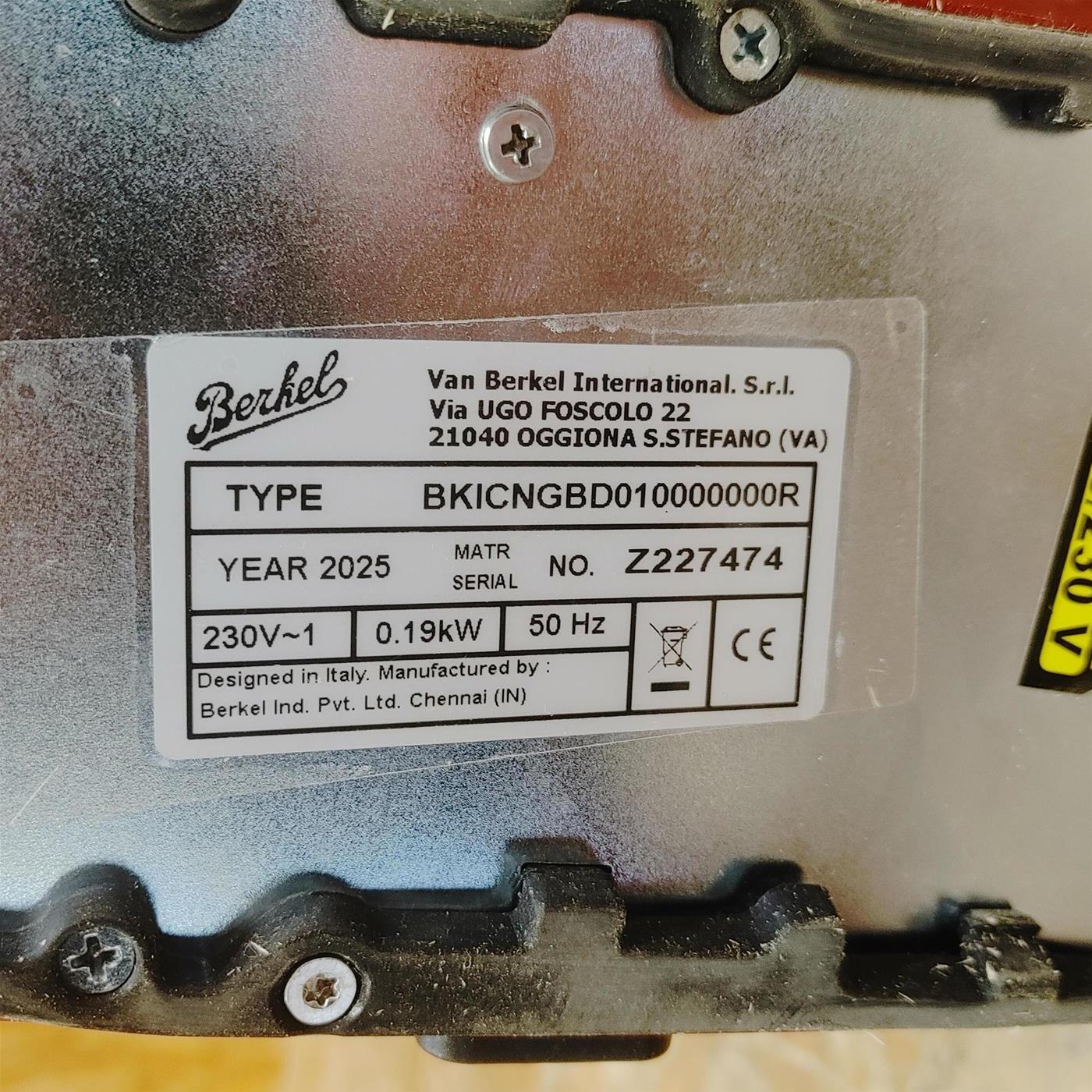 Berkel - Affettatrice lama diam. 17 cm