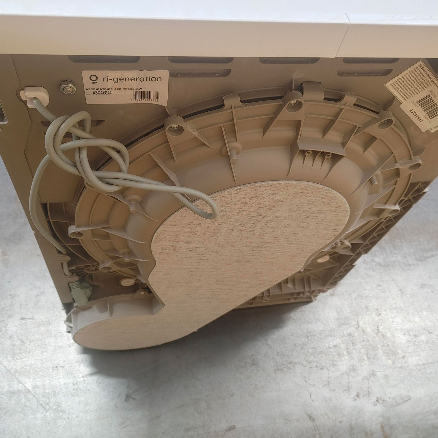 AEG TR8G82OW asciugatrice Libera installazione Caricamento frontale 8 kg A++ Bianco