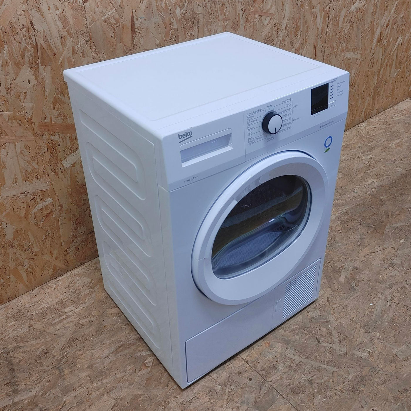 Beko DRX923W asciugatrice Libera installazione Caricamento frontale 9 kg A++ Bianco