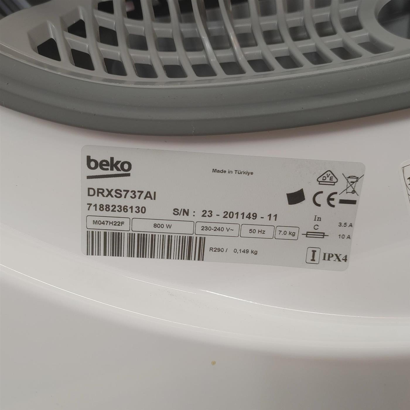 Asciugatrice Beko DRXS737AI 7 Kg