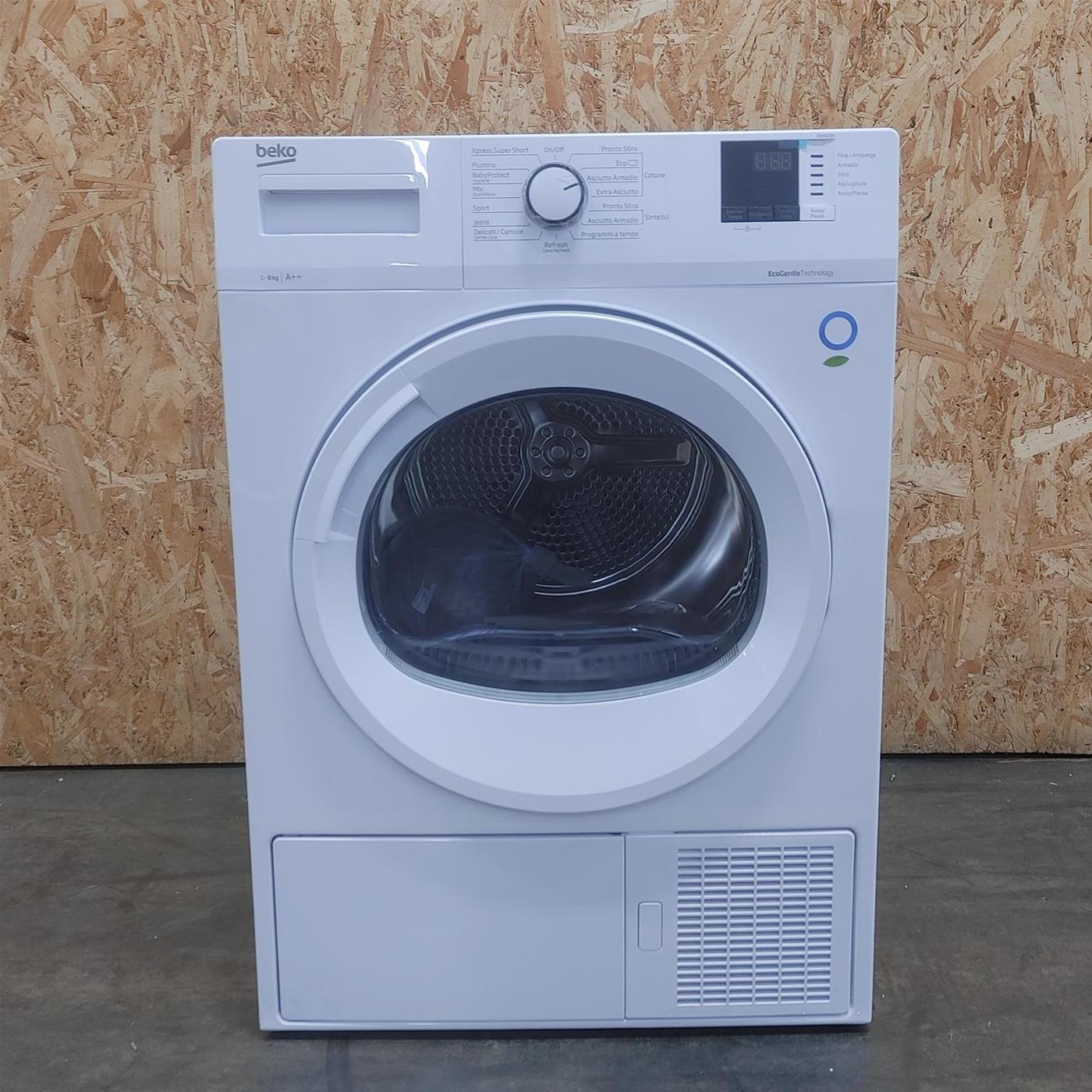 Asciugatrice  Beko DRX823N 8 Kg