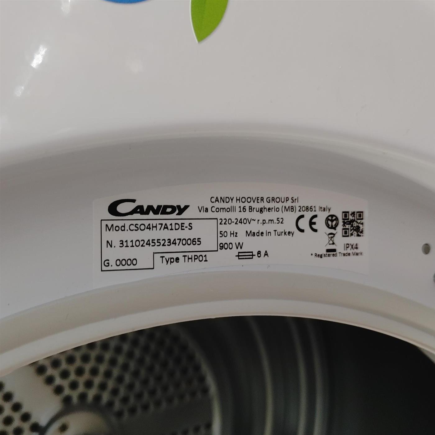 Asciugatrice Candy Smart A Pompa Di Calore - 7kg, Wi-Fi, Classe A+ - Foto 9