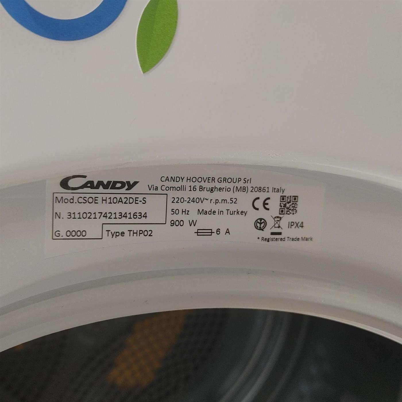Candy Smart Pro CSOE H10A2DE-S Asciugatrice Libera installazione Caricamento frontale 10 kg A++