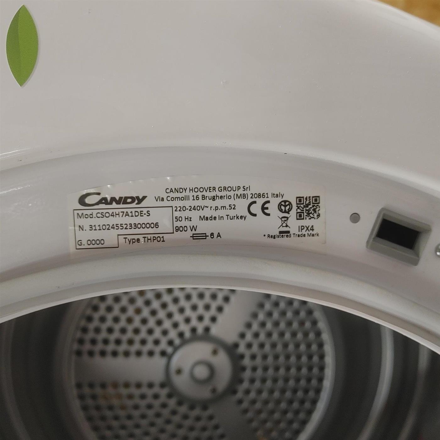 Asciugatrice Candy Smart Pro CSO4 H7A1DE-S 7 Kg