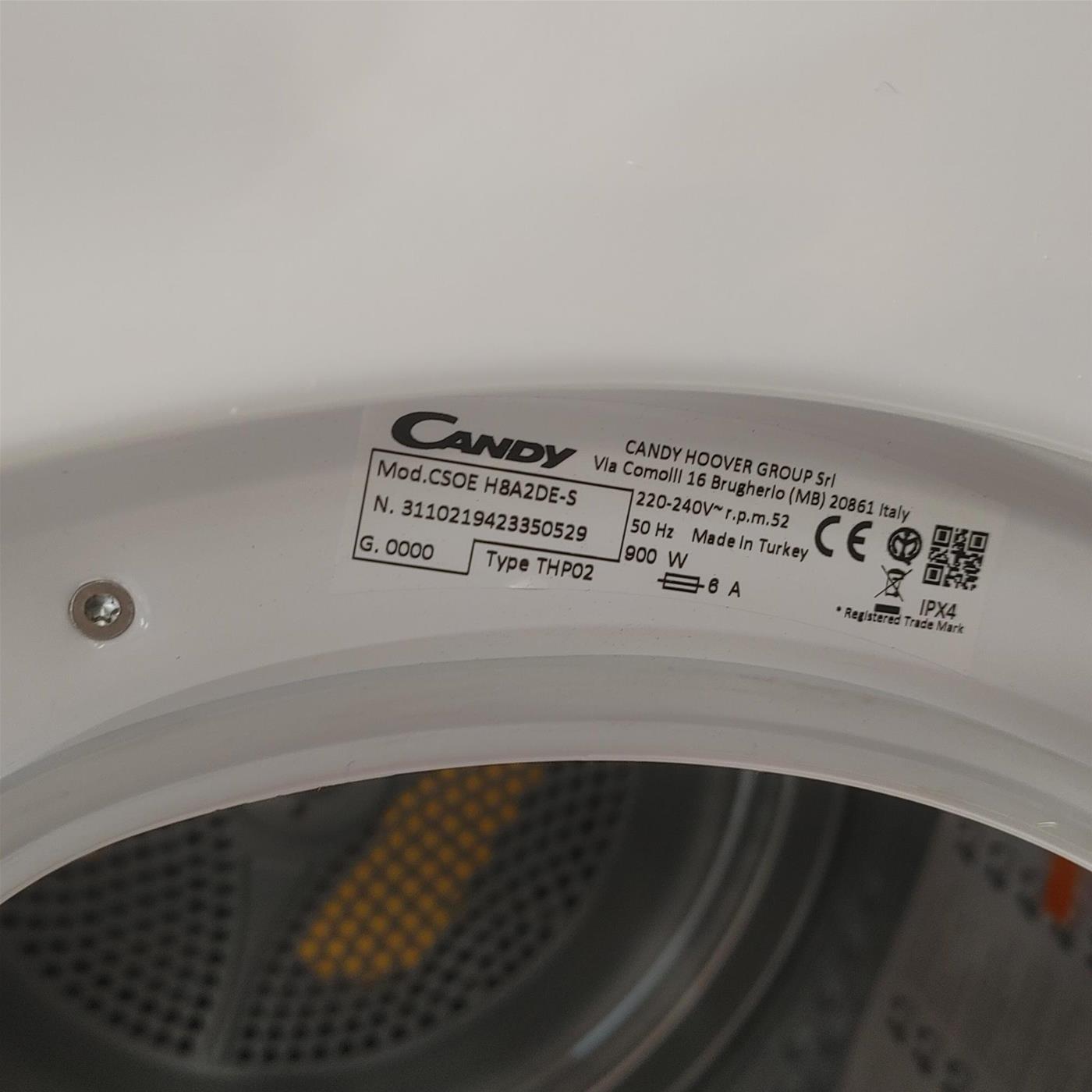 Asciugatrice Candy Smart Pro CSOE H8A2DE-S 8 Kg