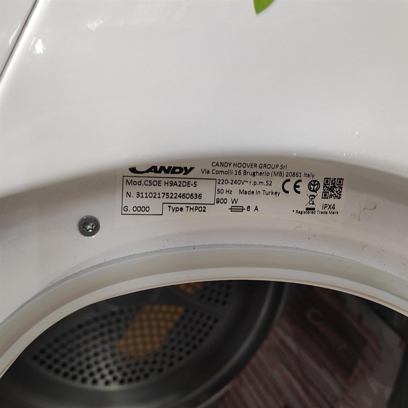 Asciugatrice Candy Smart Pro CSOE H9A2DE-S 9 Kg