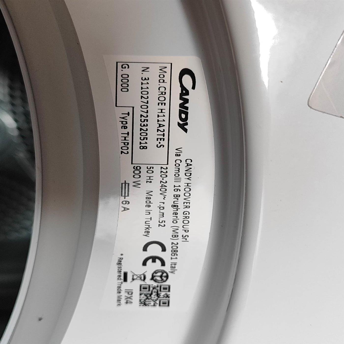 Asciugatrice Candy Smart Pro CROE H11A2TE-S  Wi-Fi  11 Kg