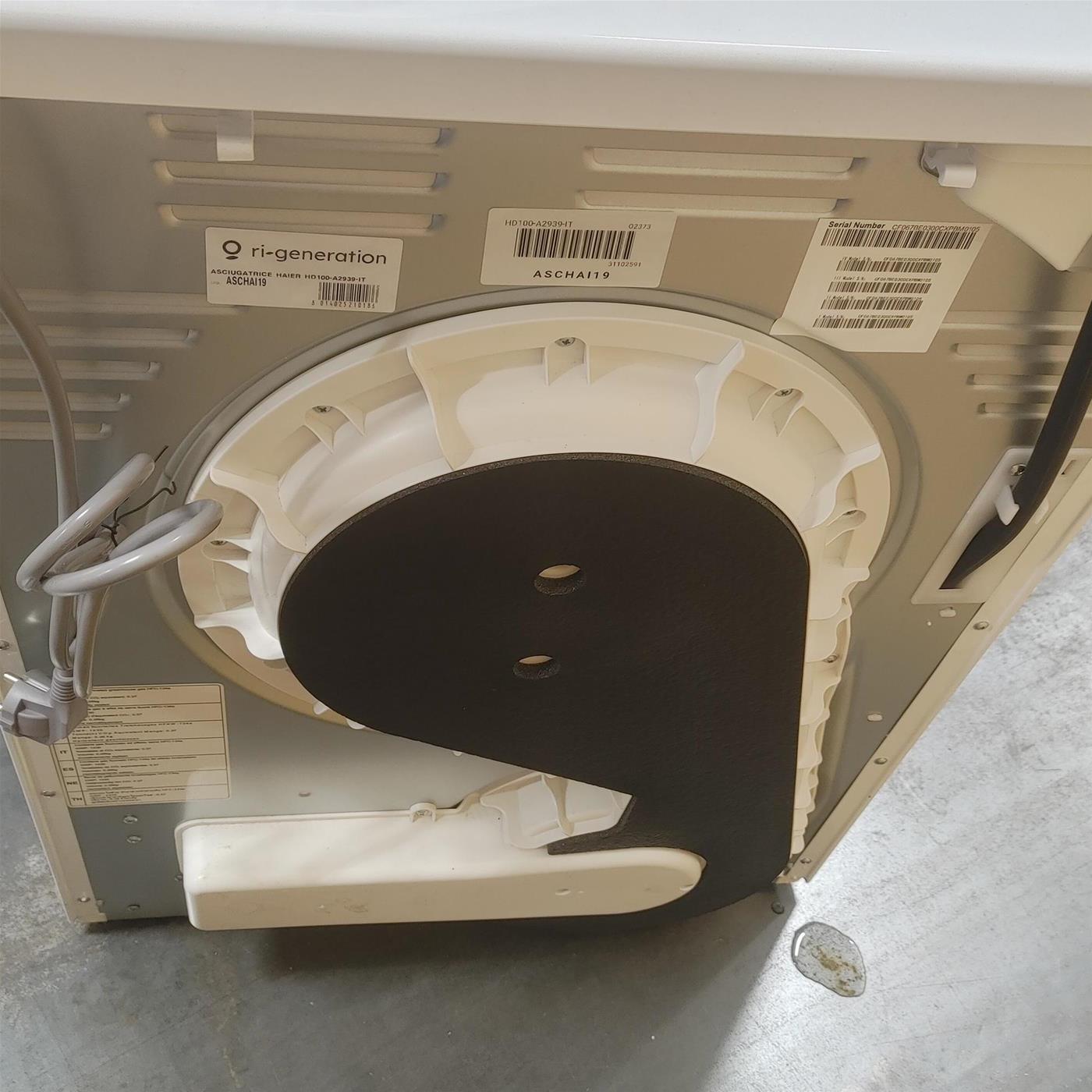 Asciugatrice Haier I-Pro Series 3 HD100-A2939 Libera installazione 10 kg A++ Bianco