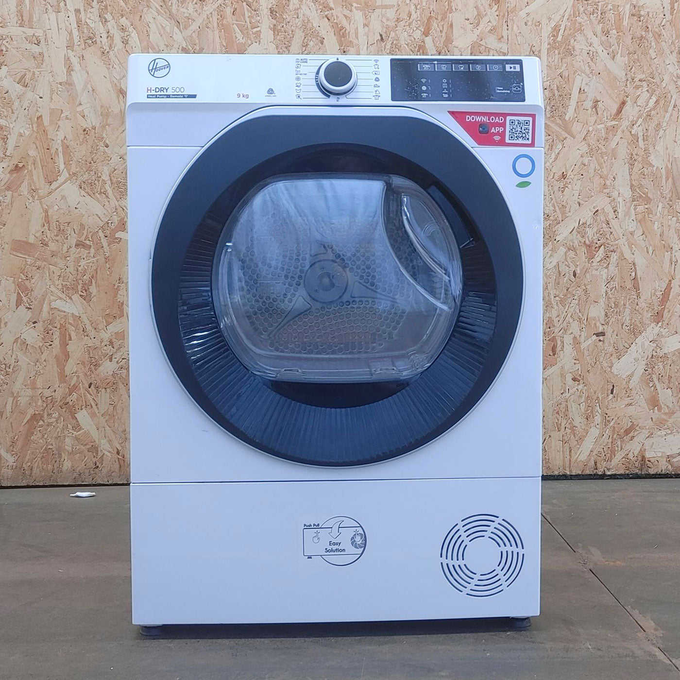 Hoover H-DRY 500 NDE H9A2TSBEXS-S asciugatrice Libera installazione Caricamento frontale 9 kg A++ Bianco