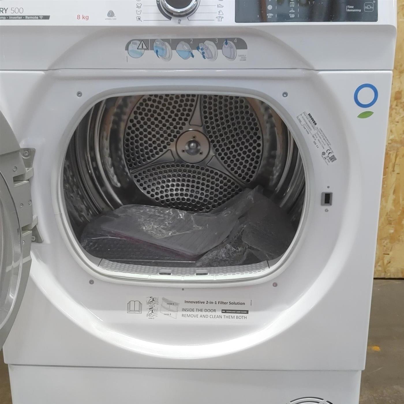 Asciugatrice Hoover H-DRY 500 NDEH8A3TCBEXS-S 8 Kg