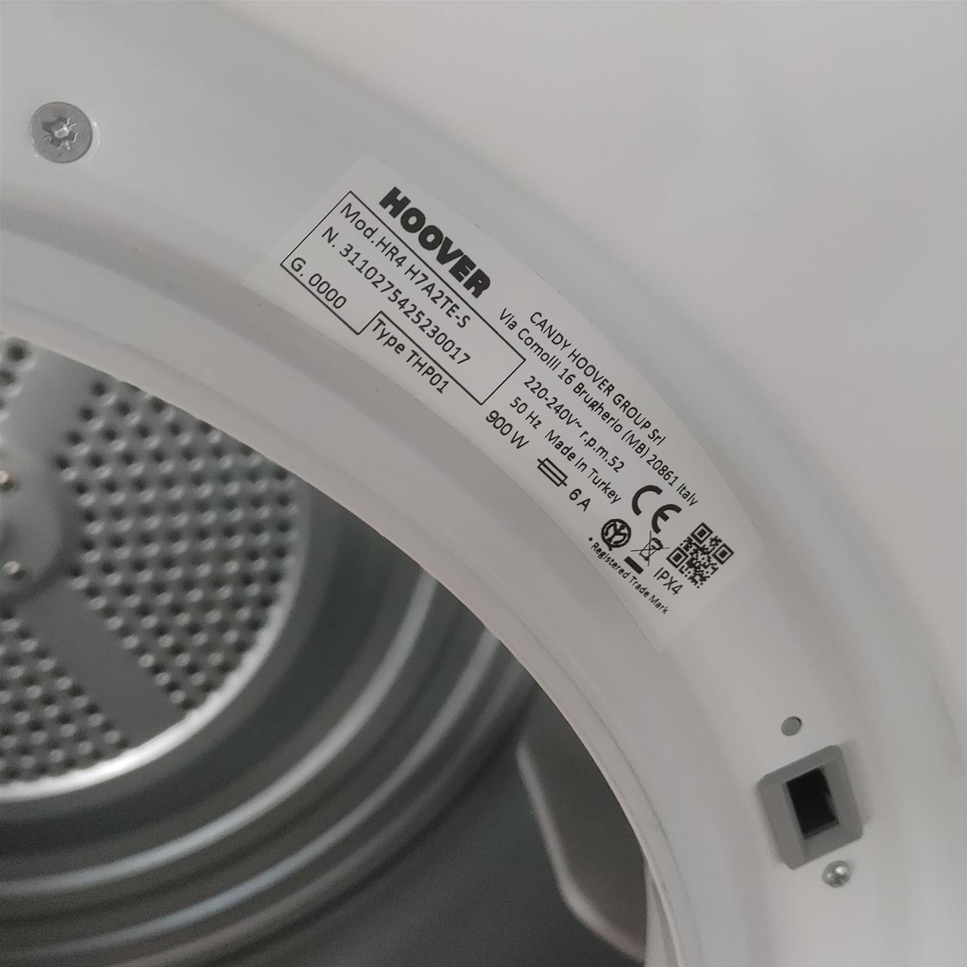 Asciugatrice Hoover H-DRY 350 HR4 H7A2TE-S 7 Kg
